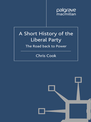 cover image of A Short History of the Liberal Party